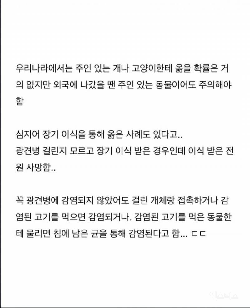 치사율 99% 이상이라는 발병후 죽는다고 보면 된다는 무서운 바이러스 .jpg | 인스티즈