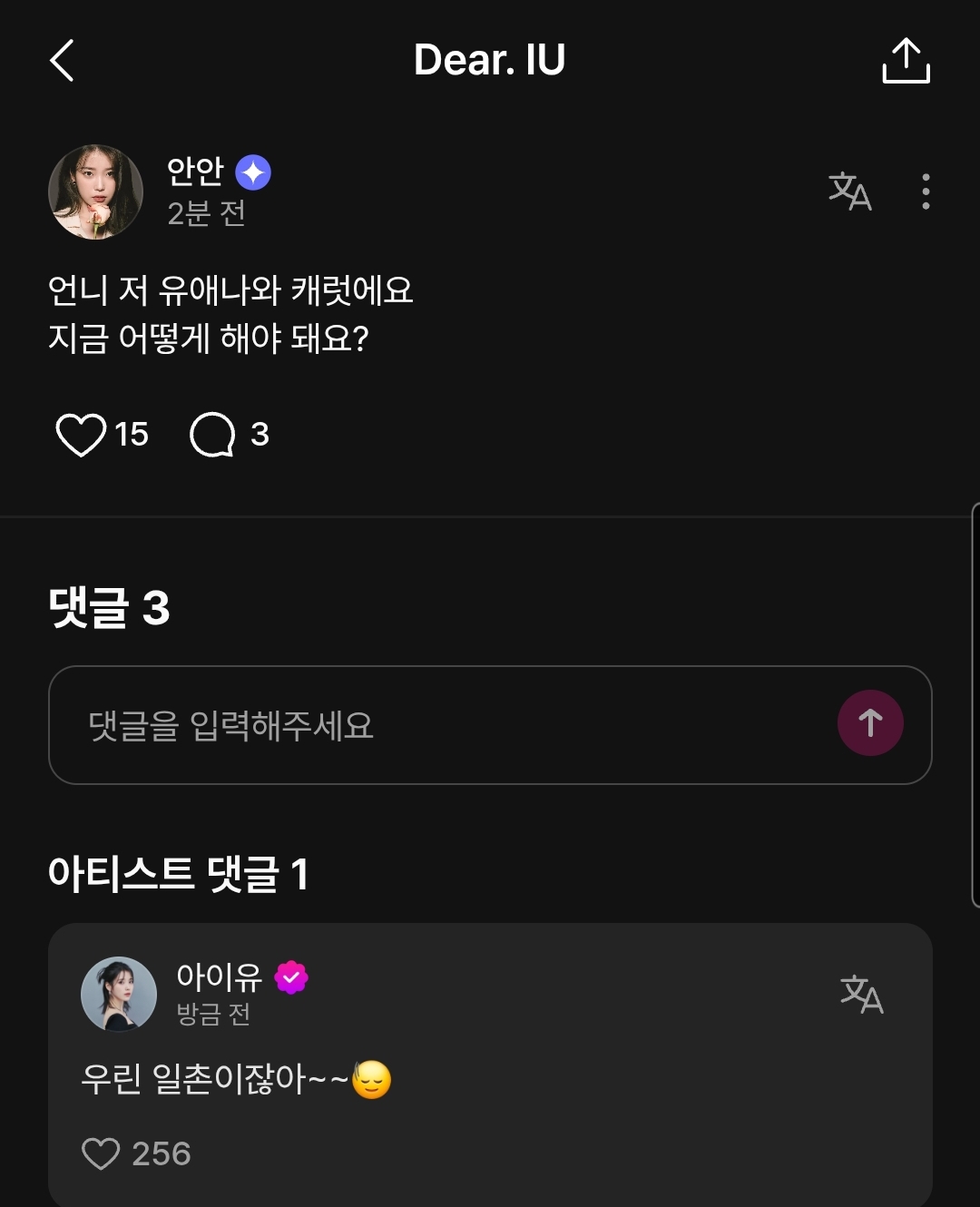 [잡담] 아이유랑 세븐틴은 일촌사이😁 | 인스티즈