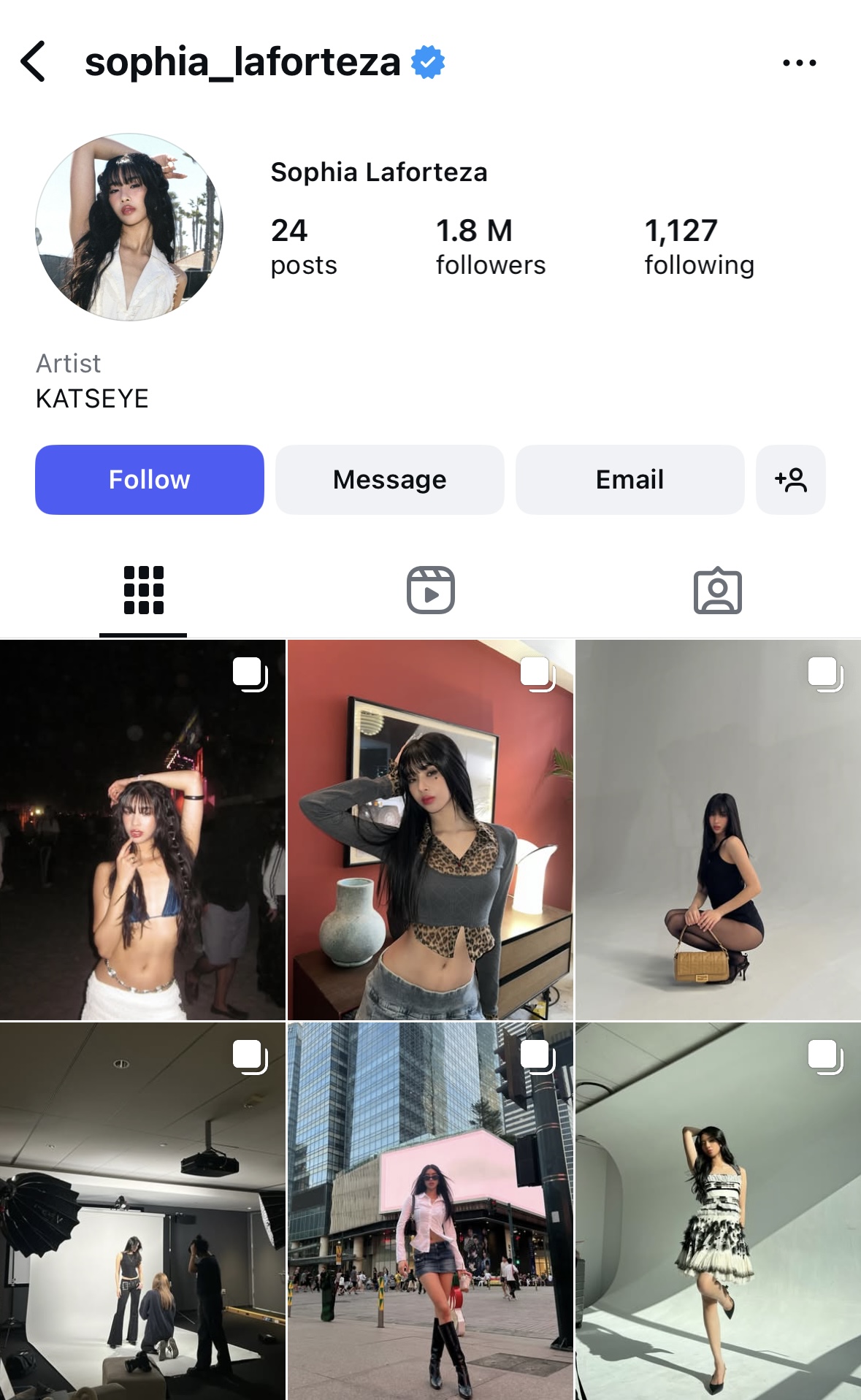 [잡담] 와 캣츠아이멤들 데뷔전에 쓰던 인스타 팔로잉 정리도 안하고 아직도 그대로 쓰네 | 인스티즈