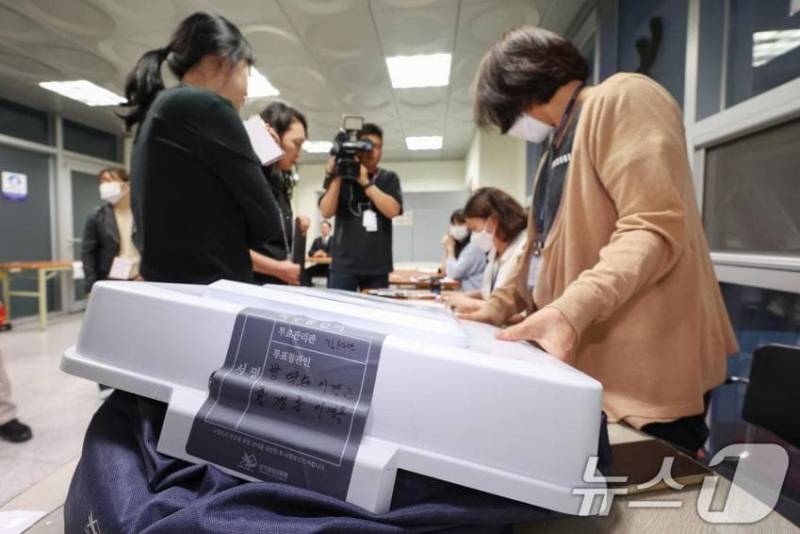 [잡담] 자부심있는 k-선거방식… 현재 진행중 | 인스티즈