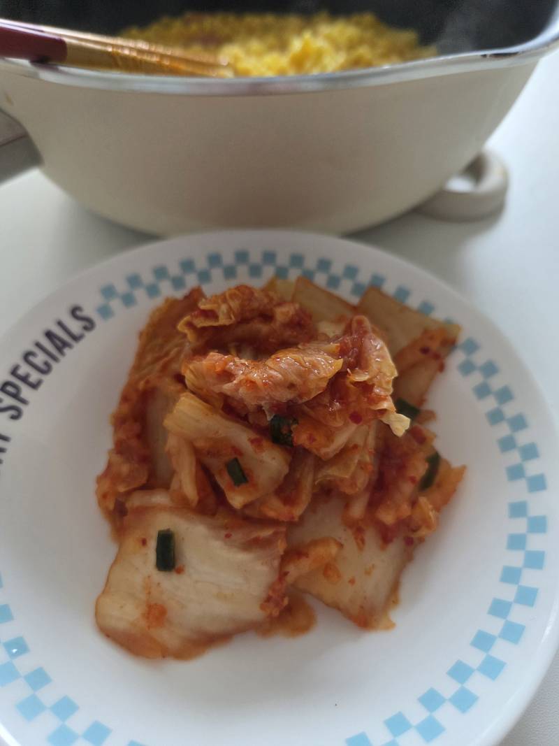 [잡담] 나 김치 진짜 안먹는데 이거 너무 맛있어서 | 인스티즈