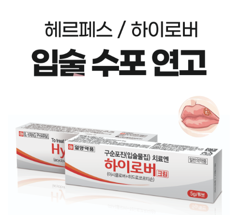 [잡담] 익들아 입술 포진 (헤르페스) 쪼금 올라오는 것 같을 때 아시클로버 성분 있는 연고 꼭 발라,, | 인스티즈
