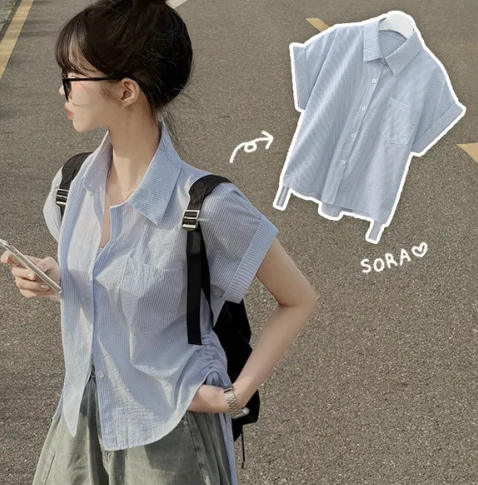 [잡담] 이번 여름엔 옆셔링 셔츠 유행할거같아요오... | 인스티즈