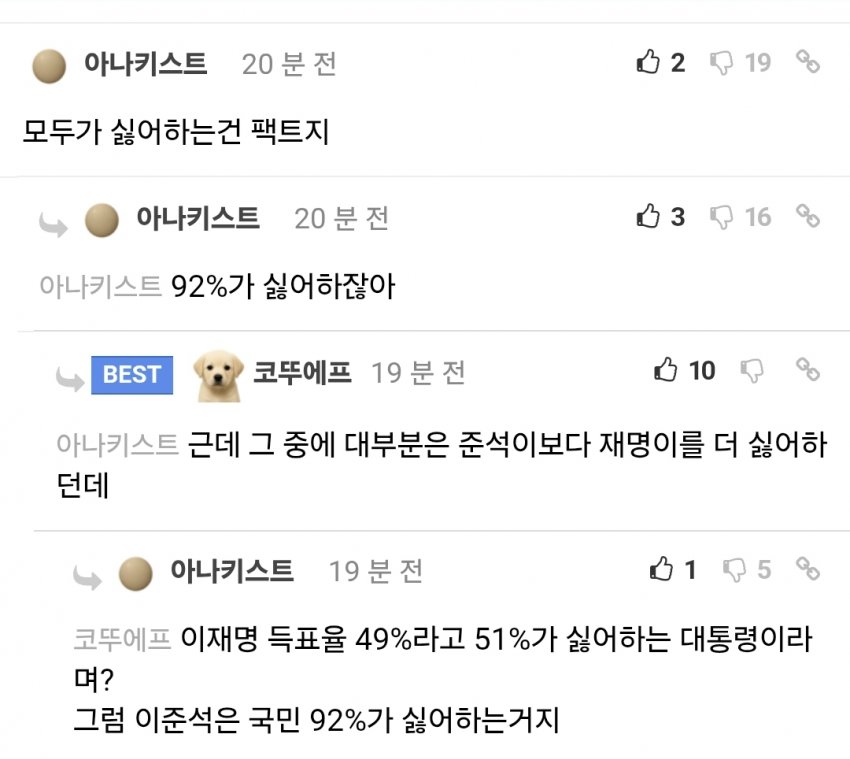 [잡담] ㅍ.ㅋ에 누가 자꾸 팩폭날리냐 | 인스티즈
