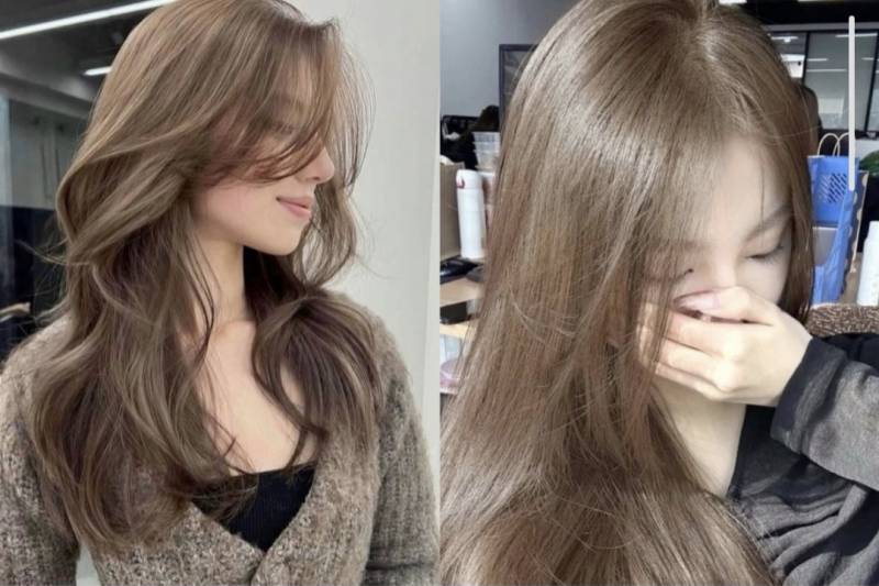 [잡담] 이런 갈색은 탈색없이 못하겠지?.. | 인스티즈