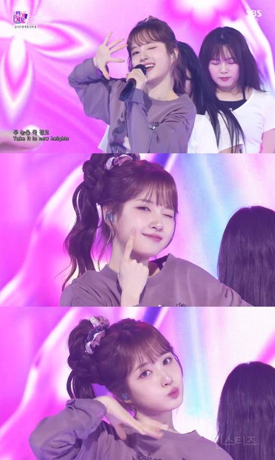 수린, '인기가요'서 뽐낸 하이틴 청춘 에너지 | 인스티즈