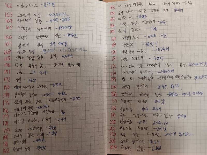 [잡담] 악필 주의)9달동안 읽은 책 목록 대공개 | 인스티즈