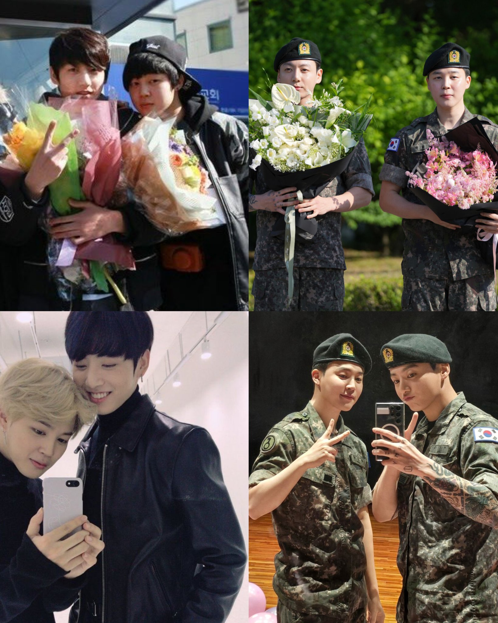 [잡담] 정국 지민 성장과정 보고 눈물 한방울 흘림 | 인스티즈