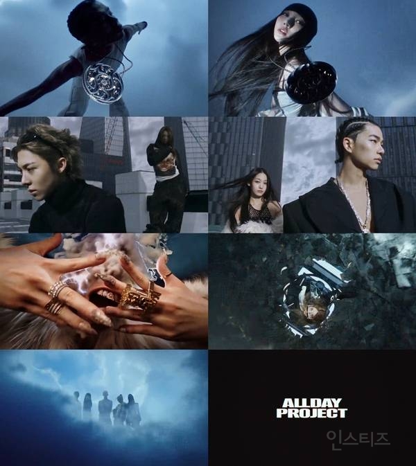 '테디표 혼성' 올데이 프로젝트, 'FAMOUS' MV 티저 공개...강렬한 팀 컬러 | 인스티즈