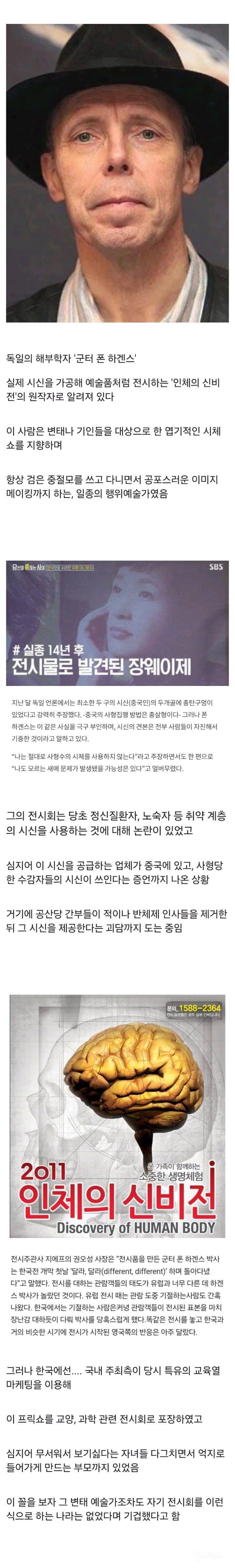 그 시절 한국에서 찐 광기의 매운맛 보고 간 "인체의 신비전" 원작자.jpg | 인스티즈