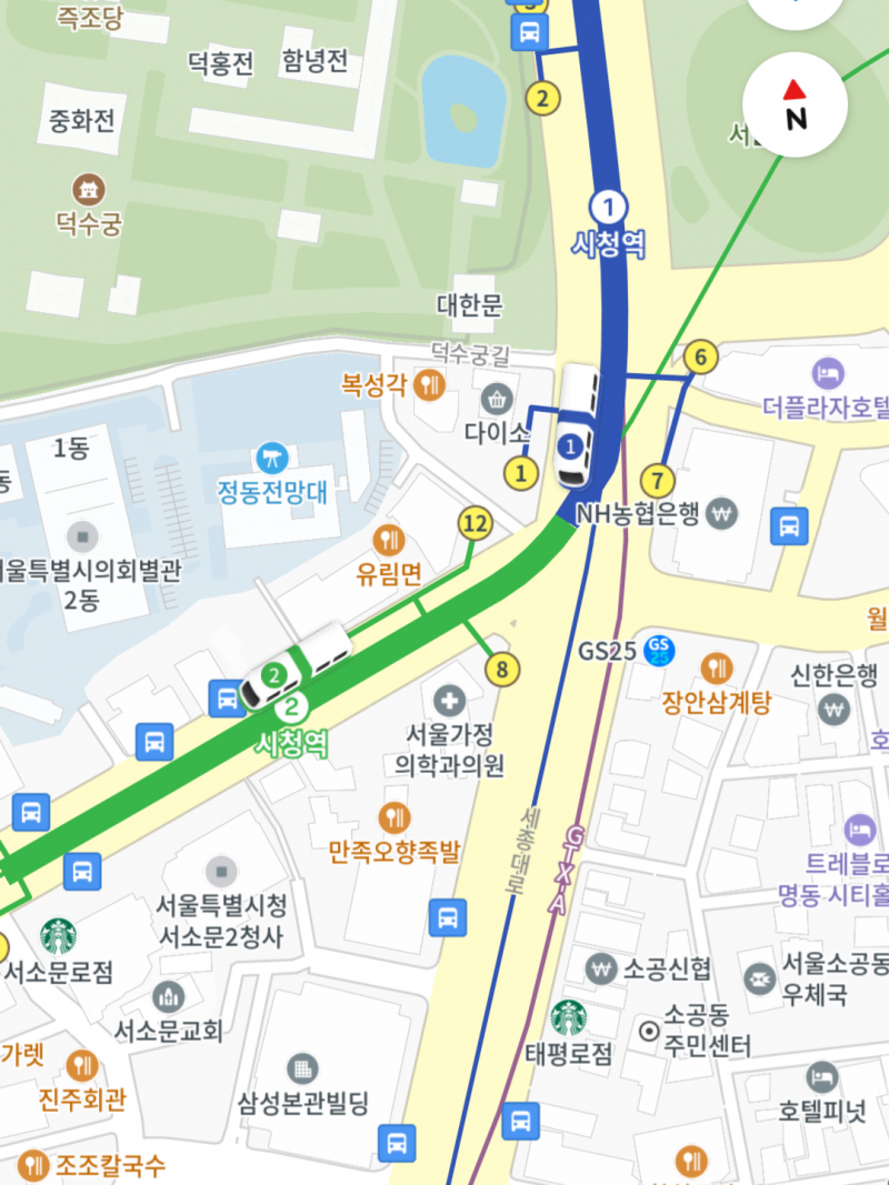 [잡담] 에 카카오맵에 지하철 움직이는거 생겼네? | 인스티즈