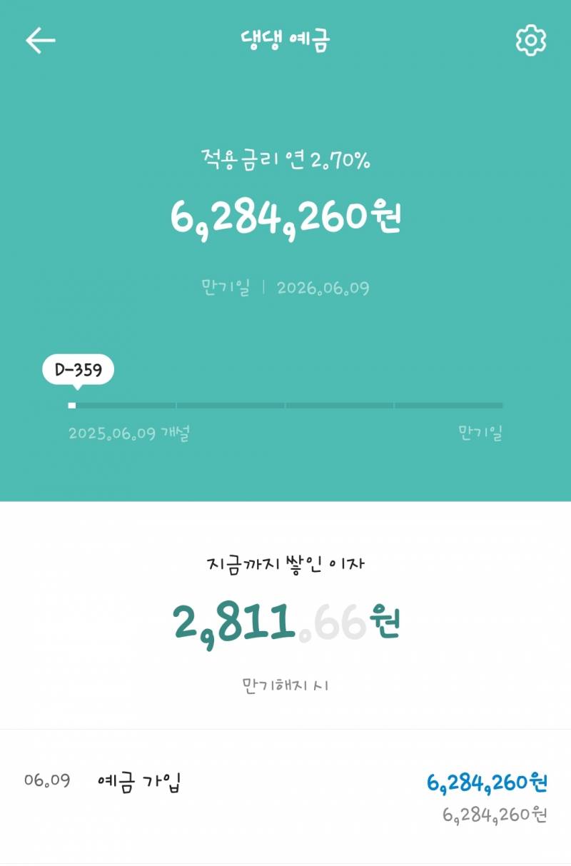 [잡담] 강아지 예금 든거 이자 진짜 쥐똥만큼씩 쌓인다..ㅋㅋ | 인스티즈