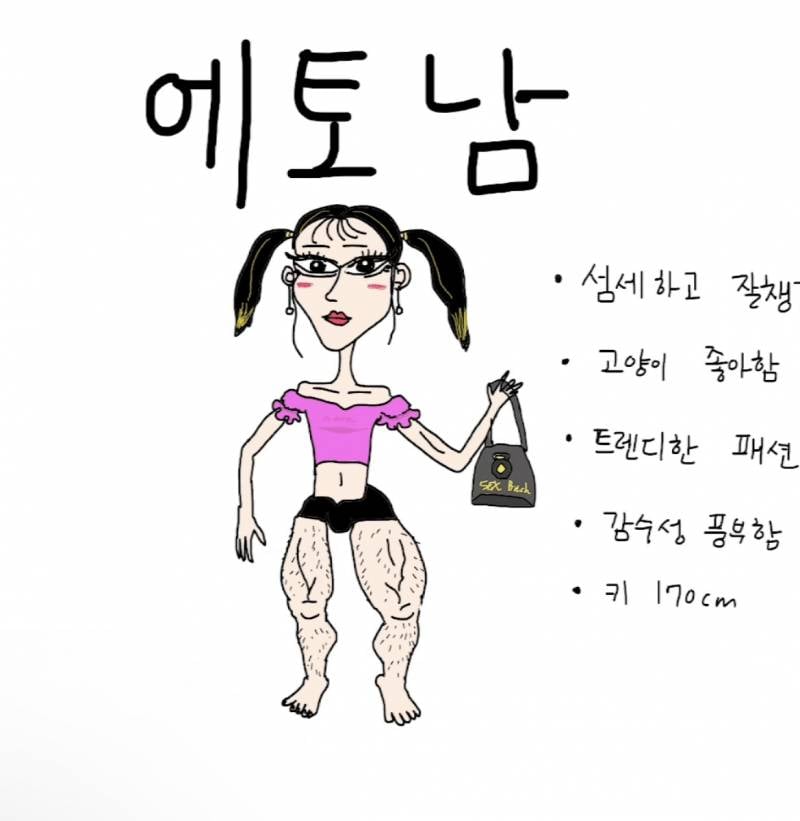 [잡담] 테겐남 vs 에토남 | 인스티즈