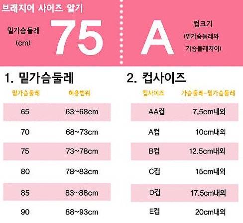 [잡담] 브라사이즈 밑가슴 둘레 78이면 뭐 입어야 되니 | 인스티즈