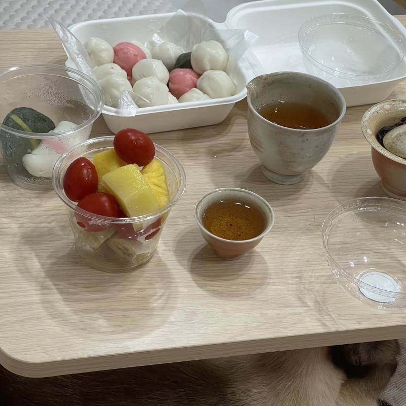 디저트 뿌시는 중... 🍡🥝 | 인스티즈