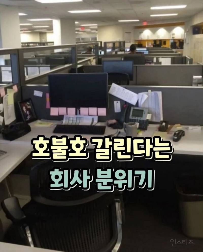 호불호 갈리는 회사 분위기 | 인스티즈