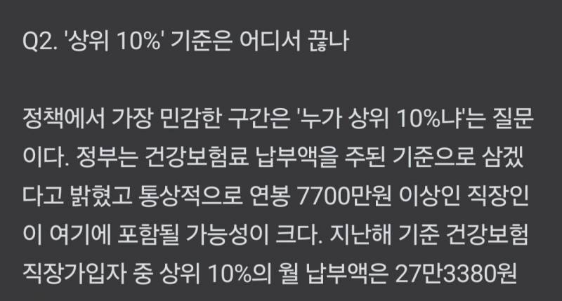[잡담] 민생지원금 15만원만 받는 상류층 연봉컷 예상이래 | 인스티즈