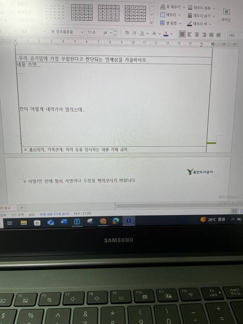 [잡담] 한글 잘 다룰 줄 아는 익? 아니면 입사지원서 많이 넣어본 익들아!! 나 컴맹인데 좀 도와주라🥹 | 인스티즈