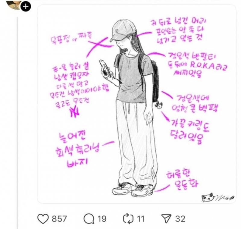 [잡담] 와.. 이거 진짜 역하다 여고딩들 옷 입는거보고 유영철룩 이러고있네 | 인스티즈