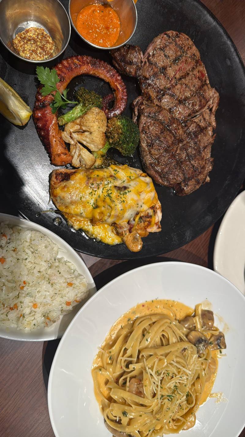 [먹었어요] 아웃백 다녀왔는데🥩🍝🍨 | 인스티즈