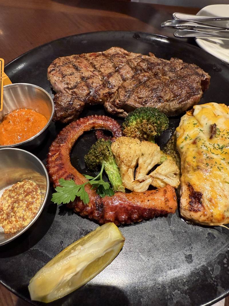 [먹었어요] 아웃백 다녀왔는데🥩🍝🍨 | 인스티즈