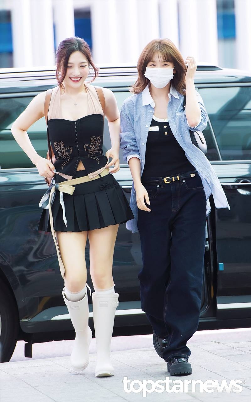 레드벨벳 조이 공항 패션 | 인스티즈