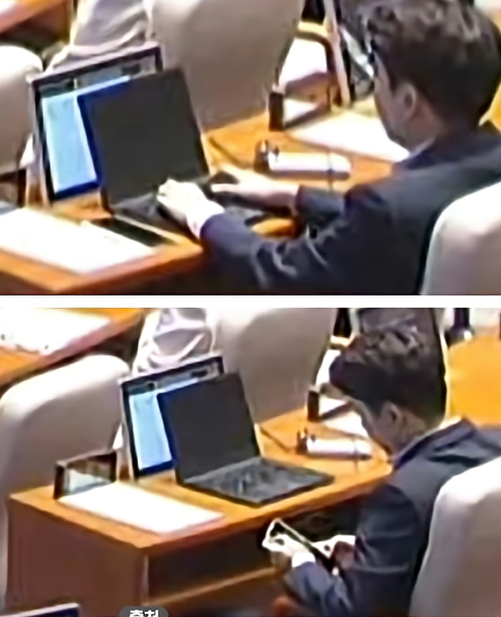 [잡담] 이준석 노트북 보호필름인걸까 쇼하는걸까 | 인스티즈