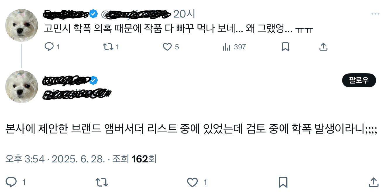 [마플] 고민시 학폭 논란 아니었으면 앰배서더도 들어왔겠네... | 인스티즈