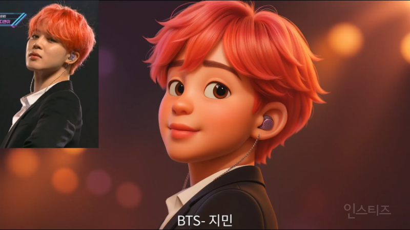 아이돌을 디즈니 픽사화 시켜보았다.jpg | 인스티즈