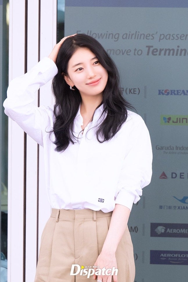 오늘자 셀린느 출국 공항패션 수지.....jpg | 인스티즈