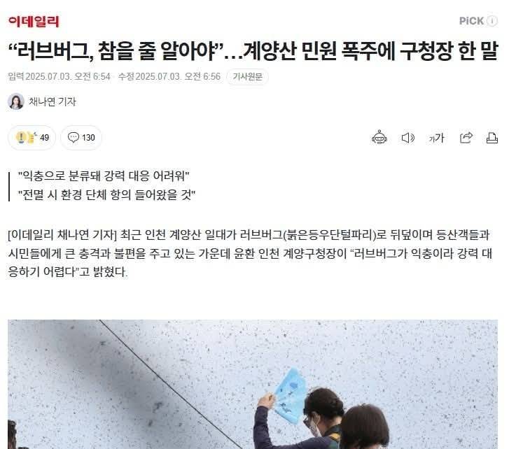 극혐) 계양산 러브버그 근황 | 인스티즈