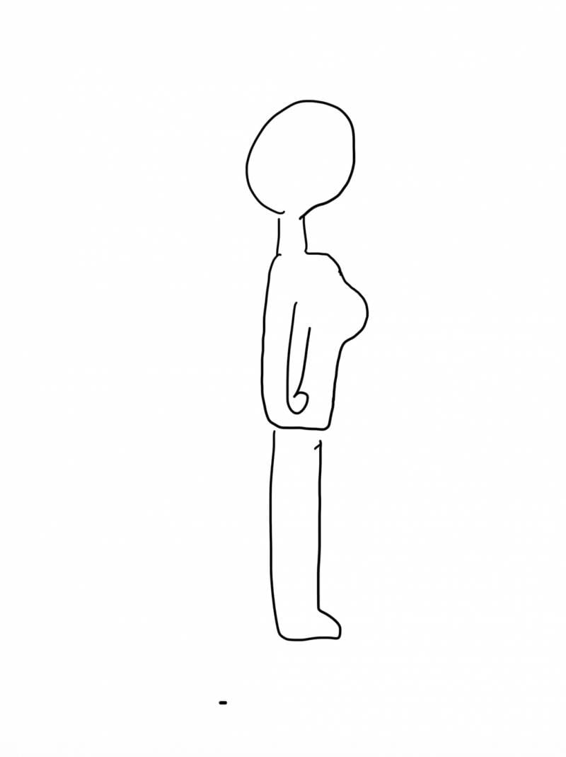 [잡담] 가슴큰 사람들아 헐렁한 옷 입으면 핏 이따구인거 | 인스티즈