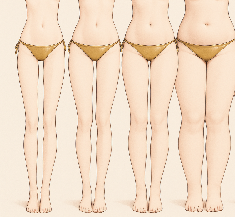 [잡담] 익들 이거 몸매 어느정도가 제일 괜찮다고 생각함? | 인스티즈