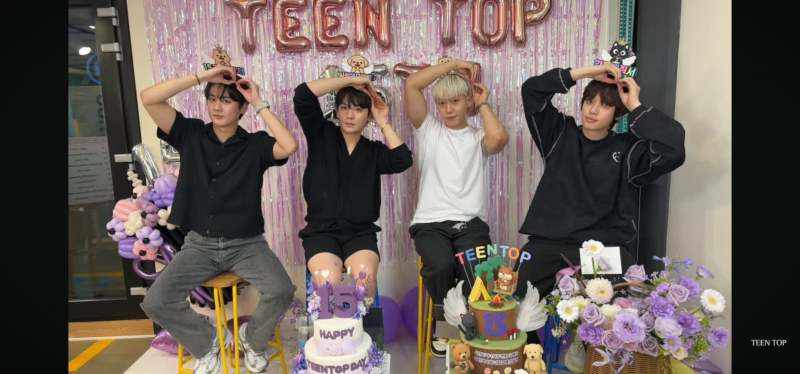 아직도 그 시절 고등학생 같았던 틴탑 15주년 라이브 ㅋㅋㅋㅋㅋ | 인스티즈