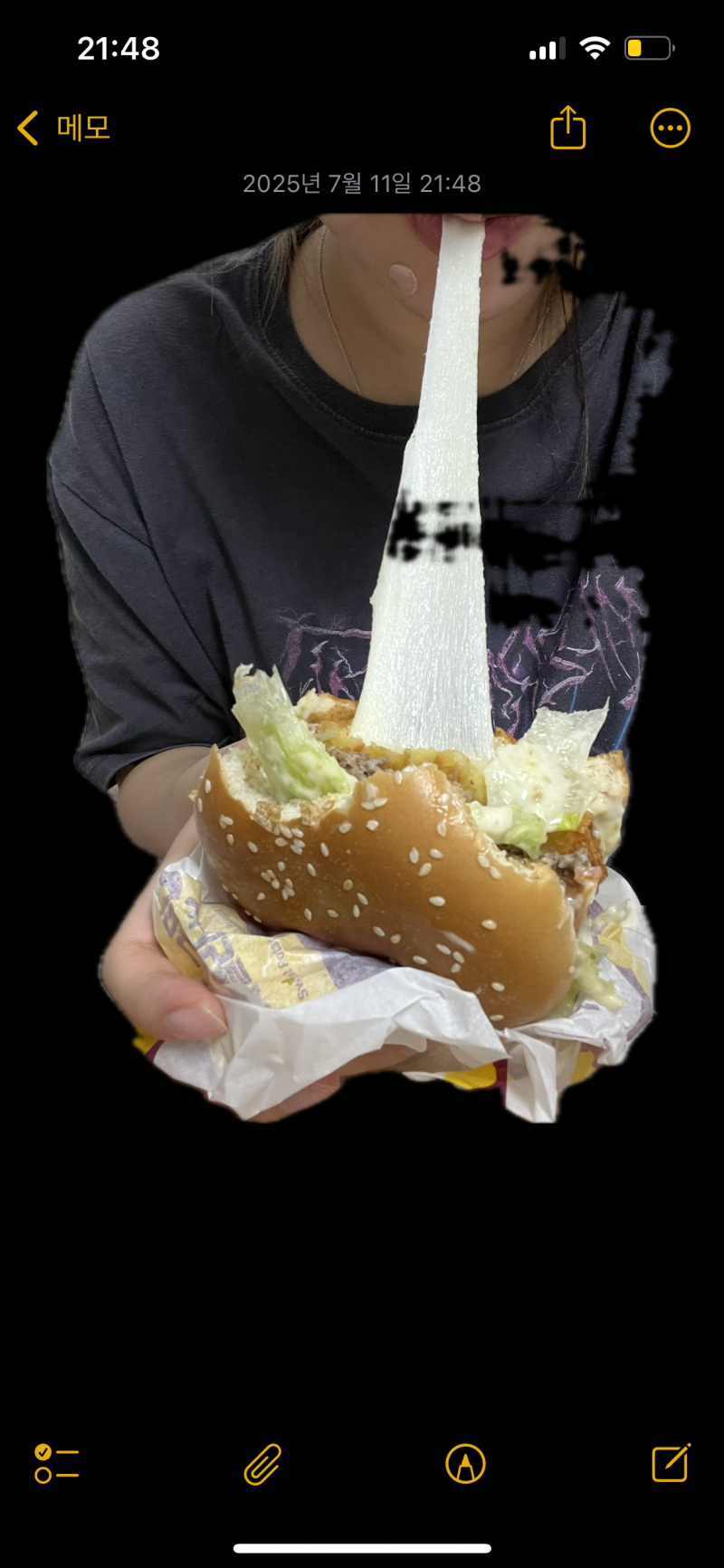 [잡담] 맥날신메뉴 치즈 늘어나는거봐 | 인스티즈