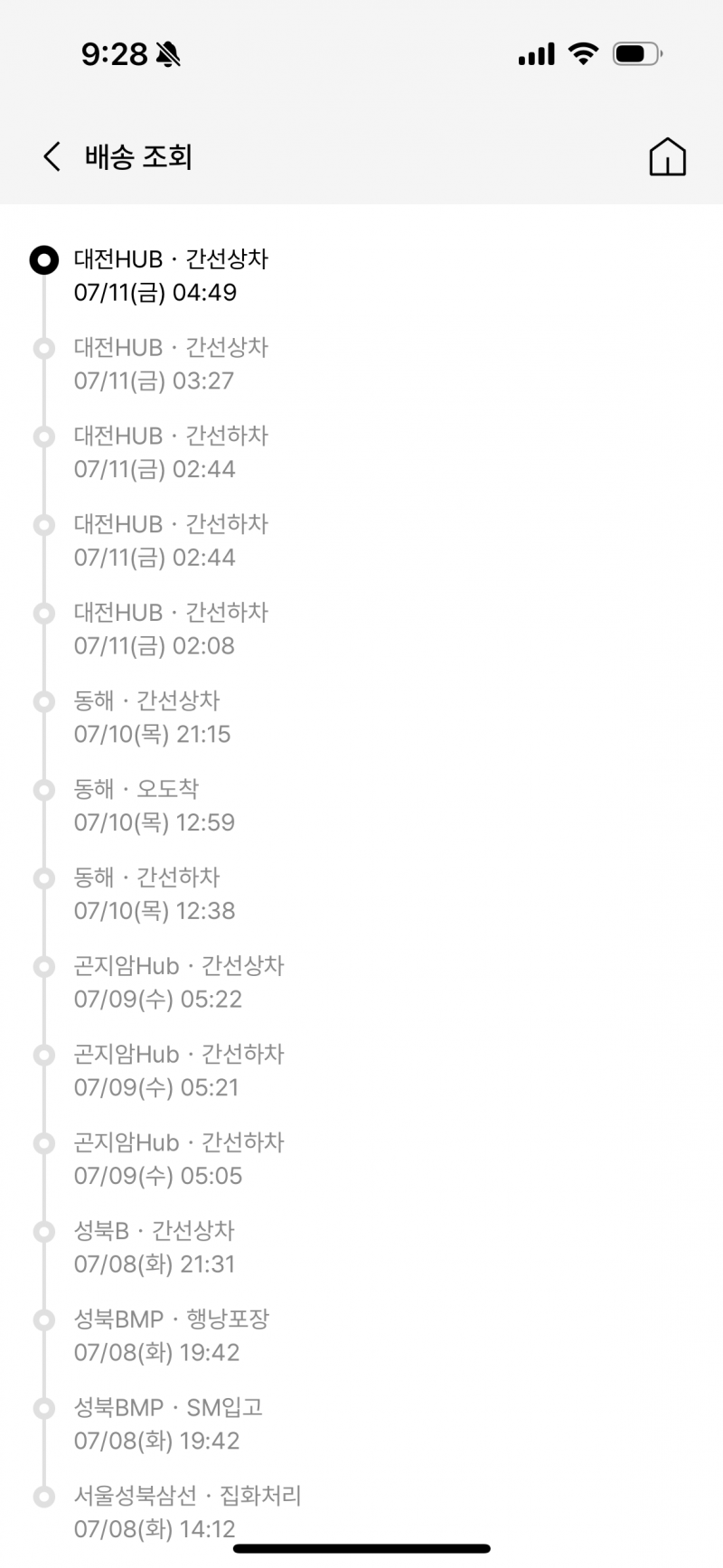 [잡담] 내 택배 전국 일주 하려고 하나 | 인스티즈