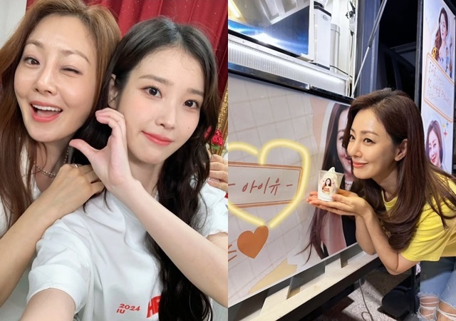[잡담] 아이유, 오나라 촬영장에 통 큰 아이스크림차 선물 '나의아저씨' 인연 | 인스티즈