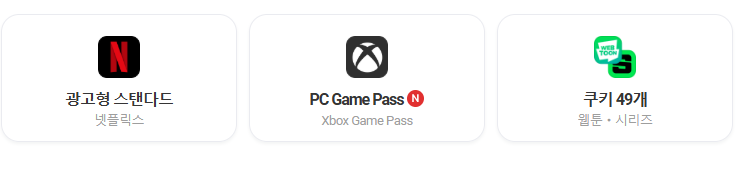 네이버 멤버십 광고형 넷플릭스/ PC Game Pass/ 쿠키 49개 사용하실 분 1분 구해요 | 인스티즈