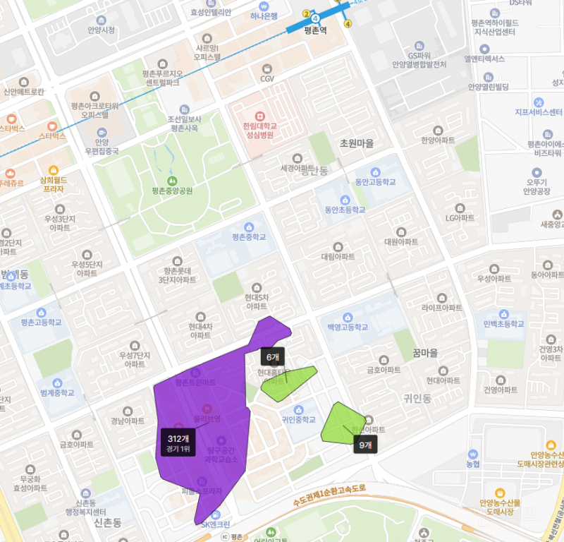 아파트가격 높은 대한민국 10대 학군지 ㄷㄷ | 인스티즈