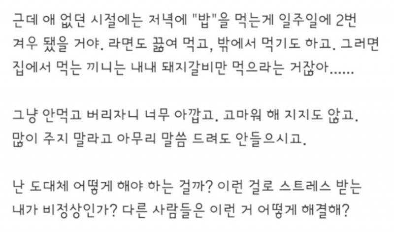 돈까스 30장 만들어온 장모님 | 인스티즈