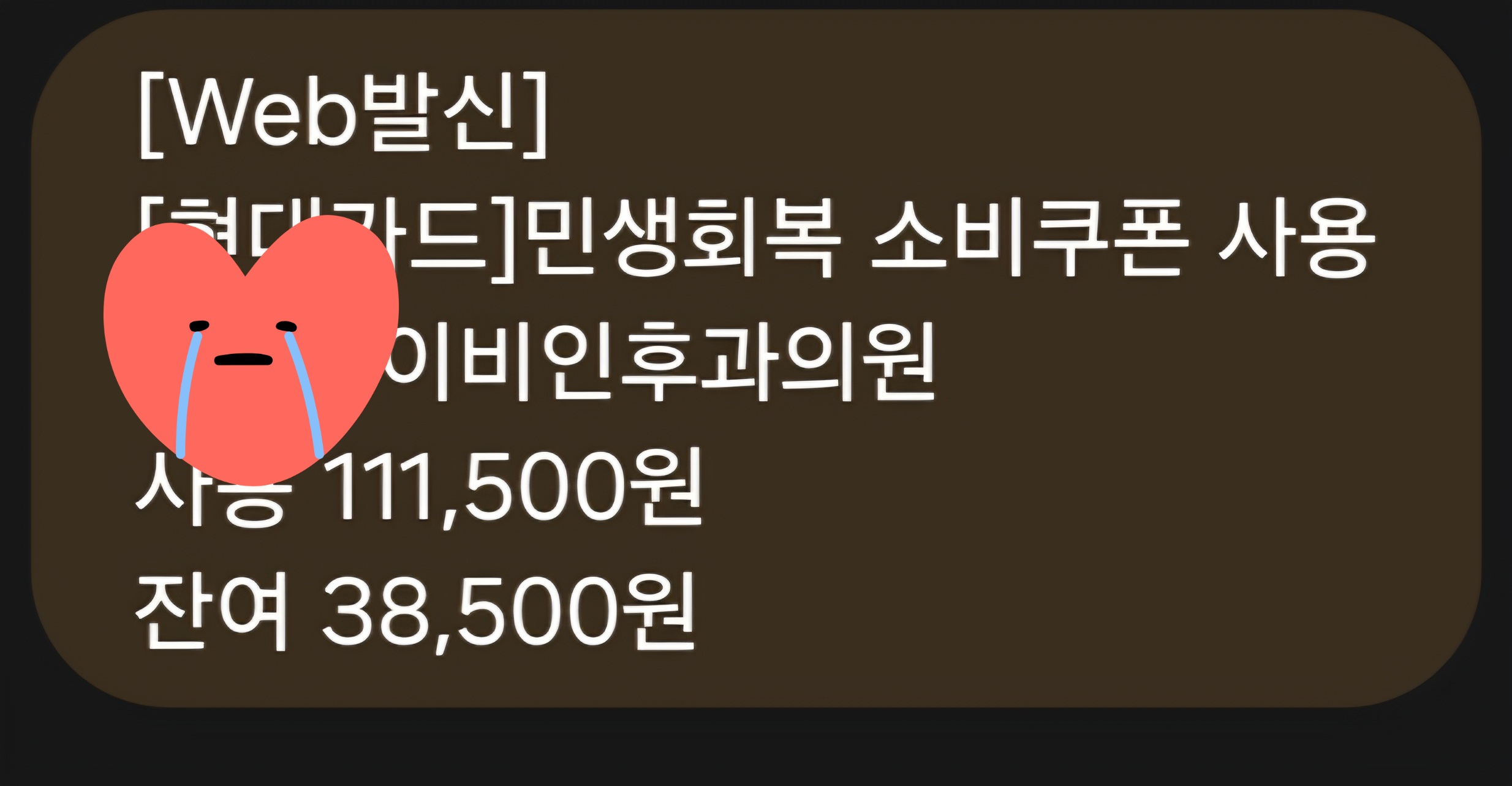 [잡담] 민생회복 소비쿠폰 허망해...ㅋㅋ | 인스티즈