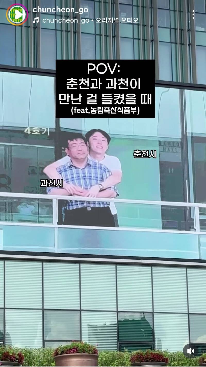 춘천과 과천이 만난 걸 들켰을때 | 인스티즈