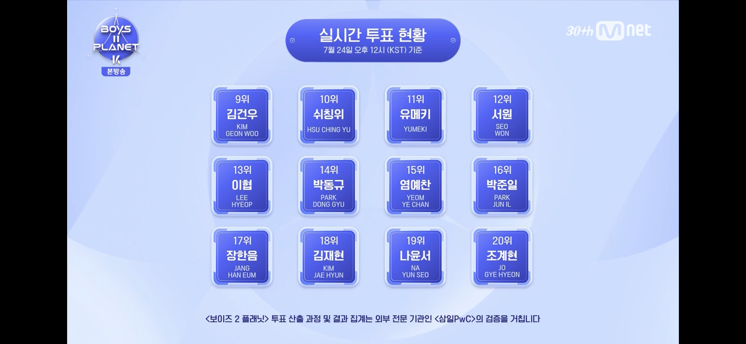 [정보/소식] 보플 실시간 순위 뜸 보고 가!!! | 인스티즈