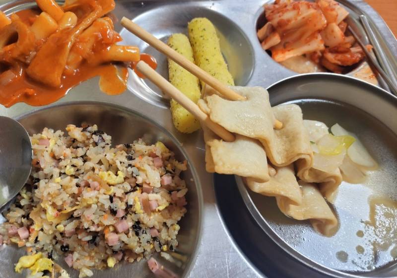 [잡담] 방학 일주일 전 우리 학교급식 | 인스티즈