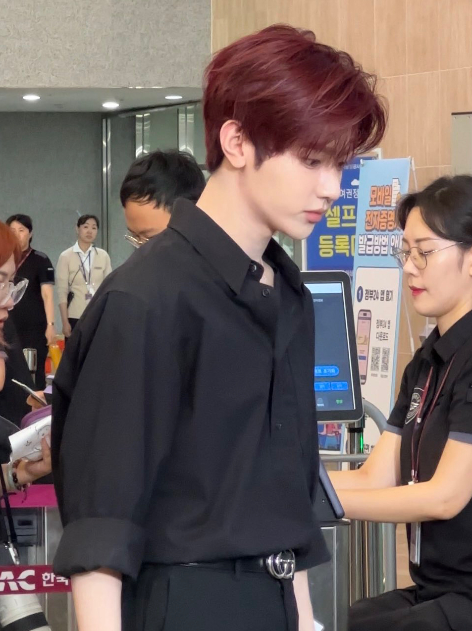[잡담] 장하오 오늘 구찌행사 출국 쩐다.. | 인스티즈