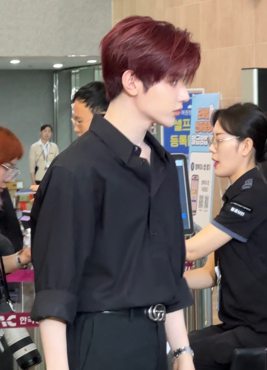 [잡담] 장하오 오늘 구찌행사 출국 쩐다.. | 인스티즈