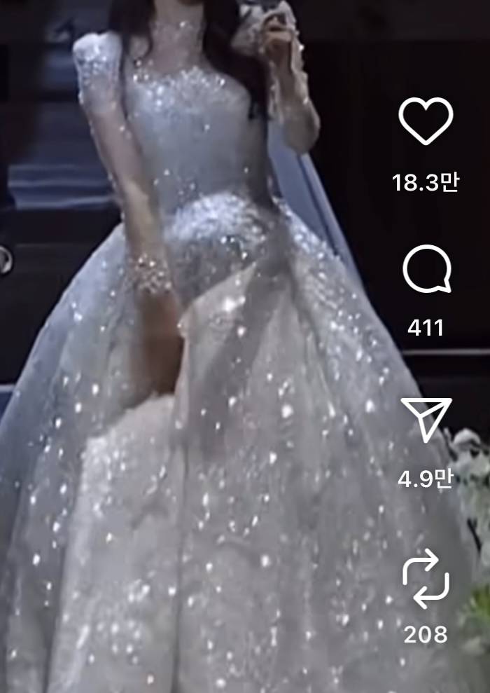 [잡담] 이 웨딩드레스 어디껀지 아는사람..? | 인스티즈