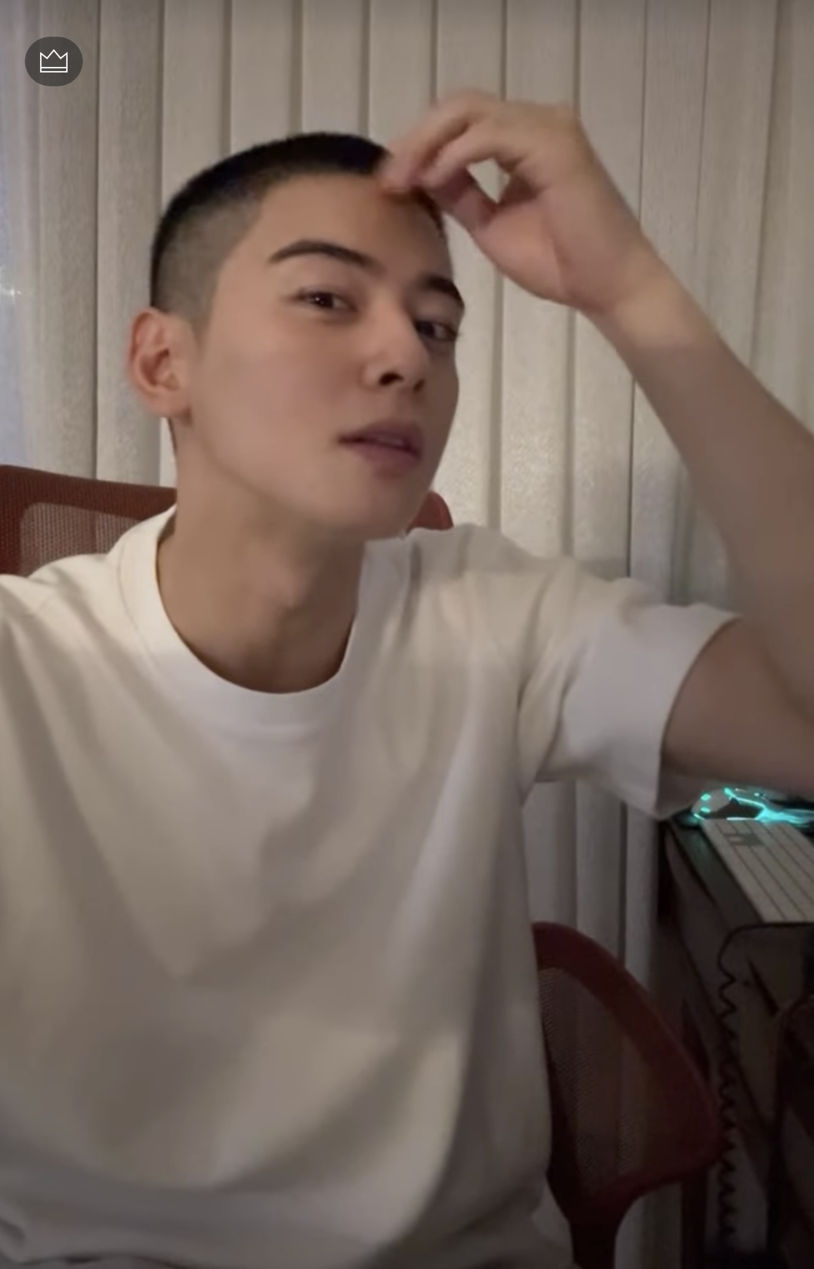 [잡담] ㅁ ㅊ 차은우 머리 반삭했다...... | 인스티즈