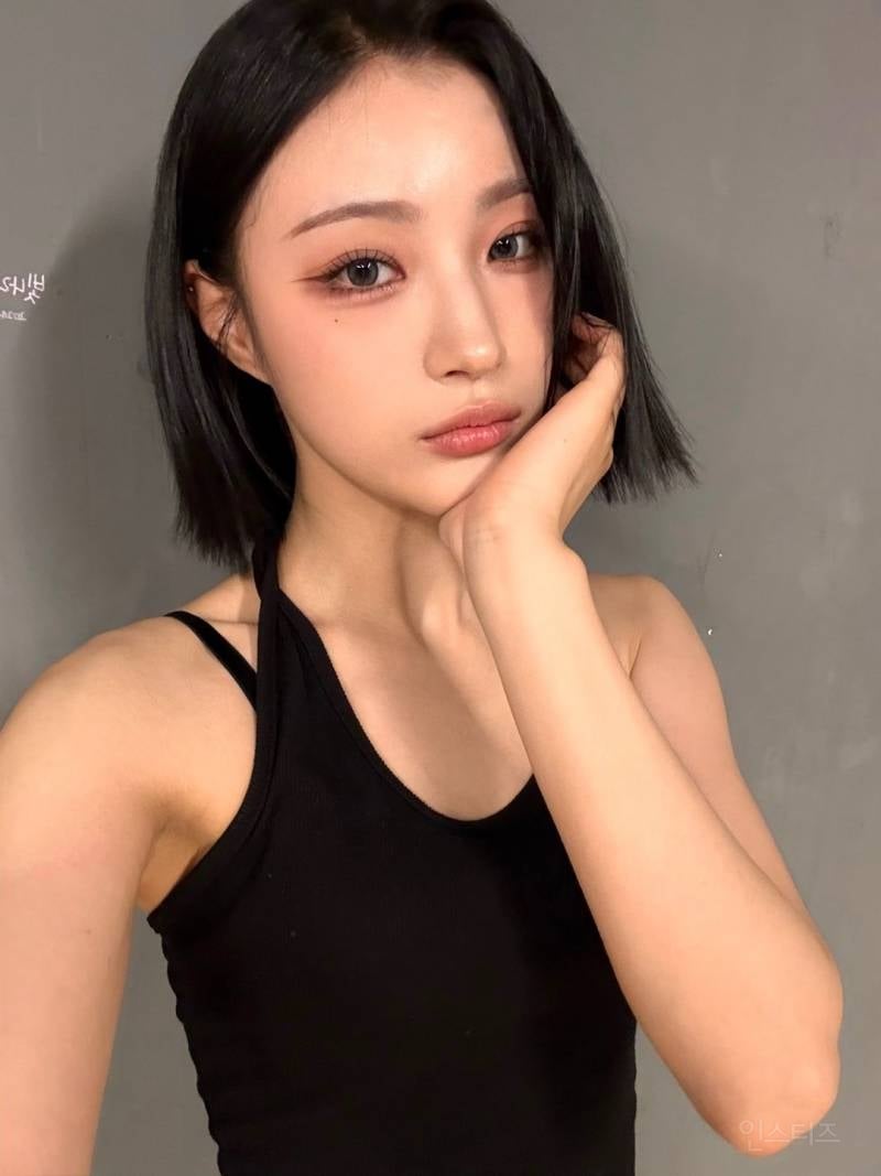태어나서 첫 단발로 자르고 눈물 날 뻔 했다는 여돌 .jpgif | 인스티즈