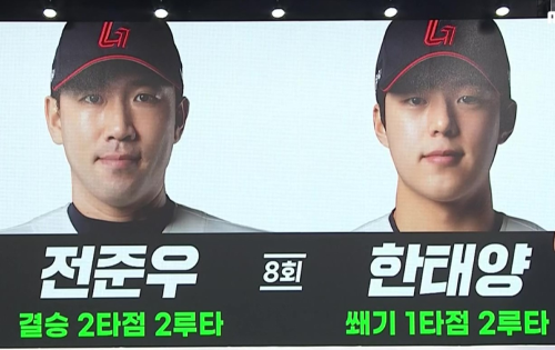 [잡담] 어제 낭만 MAX 찍은 롯데 캡틴 전준우와 롯린이 한태양 스토리 | 인스티즈